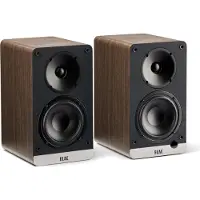 Elac Debut Connex DCB41 Aktives Kompaktlautsprecher-Set, Walnuss