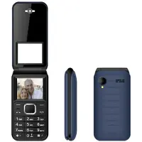 New Majestic Neu 300086 CB Mobiltelefon 4,5 cm (1,77') 76 g Schwarz, Blau Telefon für Senioren
