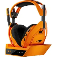 Logitech G Astro A50 X LIGHTSPEED McLaren Edition, Kabellos, Gaming, 20 - 20000 Hz, 363 g, Kopfhörer, Schwarz, Orange