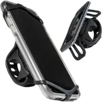 Lezyne Schwarzer Halter für Fahrrad-Smartphone MTB Smart Grip Phone Mount