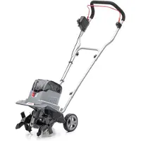 Ikra Akku Motorhacke Gartenfräse IB-TC 36 | 36V Bosch System | 18–30 cm Arbeitsbreite| Arbeitstiefe bis 20 cm | ohne Akku & Ladegerät