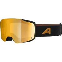 Alpina Skibrille Taos Q Unisex Black/Gold Matt