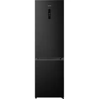 Gorenje NRK620AABXL4 Kühl-Gefrier-Kombination, 336 Liter, No Frost plus, Fast Freeze, gebürstetes Metall schwarz