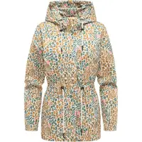 Ragwear Anorak "Eddens Print" mit Kapuze Übergangsjacke mit Animal-Print und Kapuze