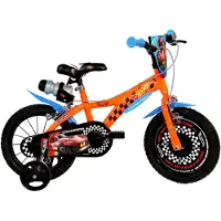 Dino Bikes 8006817910084, Stadtrad, Kinder, Unisex, Senkrecht, Schwarz, Blau, Orange, 40,6 cm (16")