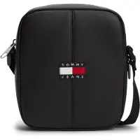 Tommy Hilfiger Umhängetasche Tjm Ess Daily Pu Reporter AM0AM14292 Schwarz