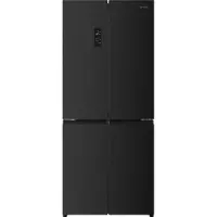Gorenje NRM819D61BX Kühl-/Gefrierkombination, Crossdoor, Flügeltüren, 460 Liter, NoFrost Plus, Schwarz