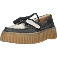 Clarks Torhill Boat 26186303 4, Schnürschuhe in Blau, kombiniert für Damen, Größe 36