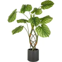 Creativ Green Kunstpflanze "Philodendron mamei" mit naturgetreuer Gestaltung