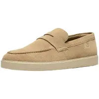 Clarks Schlupfschuhe Lockford Easy mit charakteristisch geformtem Fußbett 5232 Dark Sand Suede 42