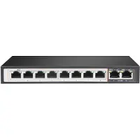 Lupus Electronics - 10 Kanal Gigabit PoE Switch.