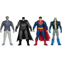 Mcfarlane Toys DC Direct Page Punchers Actionfiguren 4er-Pack Batman & Son of Batman & Superman & Joker 7 cm