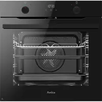 Amica EBPX 946 200 S, Groß, Elektrischer Ofen, 77 l, Integriert, Schwarz, Drehregler, Sensor