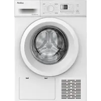 Amica WTP 483 000, Freistehend, Wärmepumpe, Weiß, Tasten, Drehregler, Rechts, LED