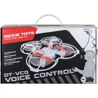 Dickie Toys RC DT Voice Controlled Quadrocopter, Ferngesteuertes Auto, Elektroauto, Spielzeug, Kunststoff, 19.2 cm, 201119432
