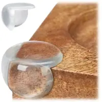Relaxdays 24 x Eckenschutz Baby Transparent