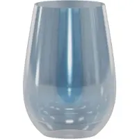 Stölzle 6x Lausitz Mirrors Longdrinkbecher Blau 465 ml