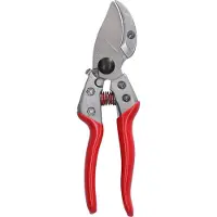 Ars Profi Gartenschere Amboß VA-8Z | Profi-Pflanzenschere für Astdurchmesser bis Ø 25 mm, Kleine Gartenschere perfekt ausbalanciert inkl. Einhandverriegelung
