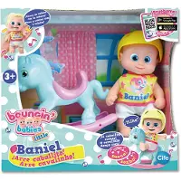 Alltoys Schwindelfreie Puppe auf einem Pferd