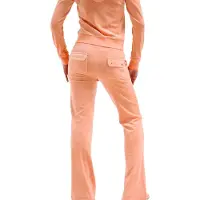 Juicy Couture Jogginghose Layla JCSEBJ001 Orange Flared Leg
