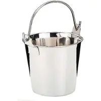 Ibili Rostfrei Eimer 26 Cm Silber Silber One Size