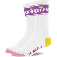 Prowler Queen Socks - White/Purple