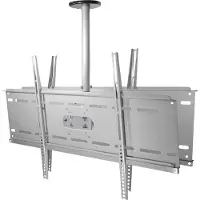 My Wall Deckenhalter für 2xFlach-Bildschirme für Bildschirme 37 - 60 (94-152cm) trägt bis zu 80 kg