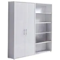 Mid.You Aktenschrank Office Edition Sw Set 1 hoch Weiß