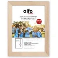 Alfo. Nina DIN A4 natur, Holzrahmen