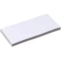 Sprintis Magnetschilder MSXX000906, weiß, 80 x 40 mm, für Handbeschriftung, 100 Stück