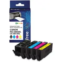 Freecolor K10503F7 Druckerpatrone 5 Stück(e) Kompatibel High (L) Yield Schwarz - Cyan - Magenta - Gelb (K10503F7)