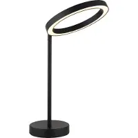 Globo Lighting Tischleuchte Metall schwarz matt, LED