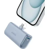 Anker Nano Powerbank (22,5W, Integrierter USB-C Konnektor) Blue