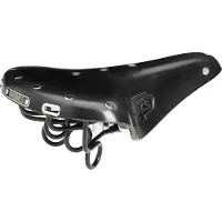 Brooks Herren Fahrradsattel B72 , schwarz