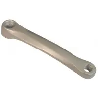 Mijnen Pieper Aluminium Linke Kurbel Grau 170 mm Grau 170 mm