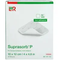 Lohmann & Rauscher Suprasorb P Pu-Schaum 10x12cm Nicht Klebend 10 ST