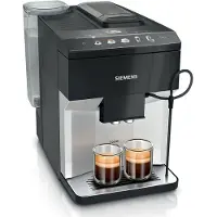 Siemens Kaffeevollautomat TP505D01 EQ.500 Classic, für Bohnen, 1500 W, bis 1,9 l/270 g, inkl. Zubehör, silber-schwarz