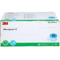 Solventum Germany GmbH Micropore S Silikonrollenpflaster 2.5 cm x 5 M 12 ST