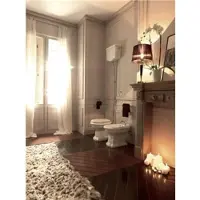 Kerasan WC Abgang senkrecht/WC Abgang waagrecht Retro/Vintage Serie Oxford Weiß von