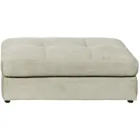 Möbel Boss Polsterhocker COOPER stonebeige - passendes Bigsofa separat erhältlich - Cord - Nosagfederung - Rücken echt bezogen - Breite 110 cm - Höhe 47 cm - Tiefe 70 cm