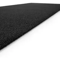 Floordirekt Schmutzfangmatte Hong Kong Extra Robust Rutschfest Schwarz 80 x 300 cm