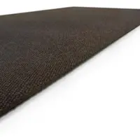 Floordirekt Schmutzfangmatte Hong Kong Extra Robust Rutschfest Braun 100 x 800 cm
