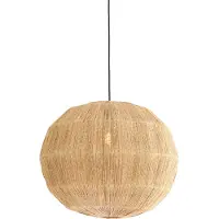 Light & Living Hängeleuchte - natürlich - Junna - textil - Ø 60cm - E27 - 2995883 -