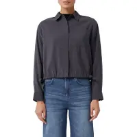 Comma Blouses Grey/black Größe: 34 | Business hemden Outlet | Damen | Grau