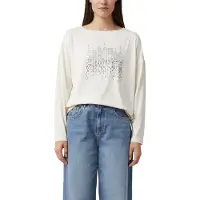 Comma T-shirts Offwhite Größe: 40 | Hemden Outlet | Damen | Weiß