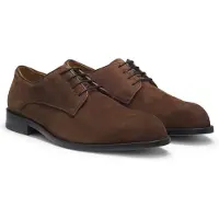 BOSS Derbys aus softem Veloursleder Grösse 39.5