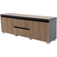 AEA Moderner TV-Schrank braun grau Büromöbel deluxe Arbeitsumgebung Holz