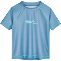 Playshoes UV-Schutz Bade-Shirt 1/2-Arm Hai in blau | Gr.: 86/92