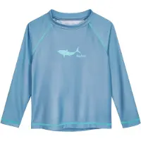 Playshoes UV-Schutz Bade-Shirt 1/1-Arm Hai in blau | Gr.: 146/152