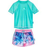 Playshoes UV-Schutz Bade-Set Batik in türkis | Gr.: 122/128